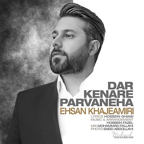 Cover artwork for Dar Kenare Parvaneha by Ehsan Khajeamiri